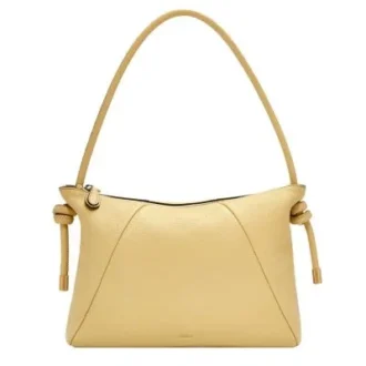 Bolso de hombro de cuero Willa