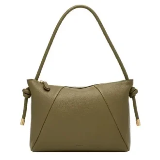 Bolso de hombro de cuero Willa