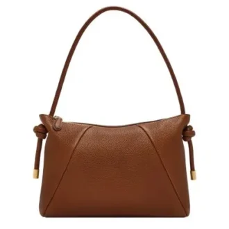 Bolso de hombro de cuero Willa