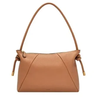 Bolso de hombro de cuero Willa