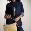 Bolso de hombro de cuero Willa Bolso de hombro de cuero Willa