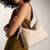 Bolso de hombro de cuero Willa Bolso de hombro de cuero Willa