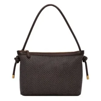 Bolso de hombro tejido Willa