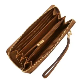 Bolso de mano con cremallera RFID Logan