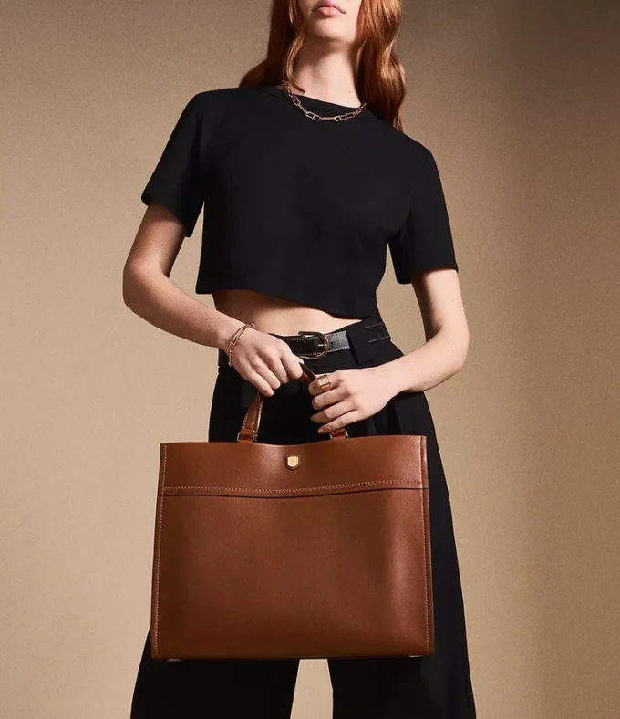 Bolso grande de cuero Gemma Bolso grande de cuero Gemma