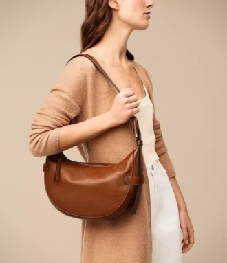 Bolso hobo de piel Harwell