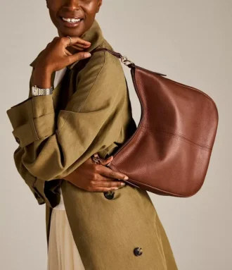 Bolso hobo de piel Jolie