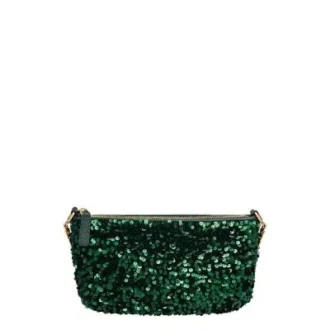 Bolso Jolie con lentejuelas esmeralda de edición especial de The Wizard of Oz x Fossil