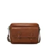 Bolso mensajero de cuero Bennett