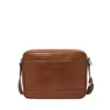 Bolso mensajero de cuero Bennett