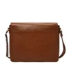 Bolso mensajero de cuero Hayes