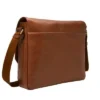 Bolso mensajero de cuero Hayes
