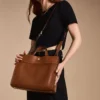 Bolso tote pequeño de piel Gemma Bolso tote pequeño de piel Gemma