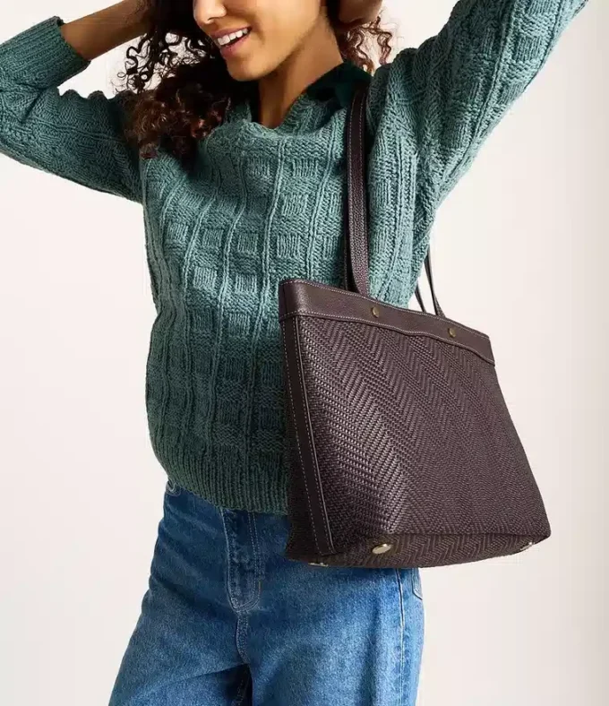 Bolso tote tejido Jessie Bolso tote tejido Jessie