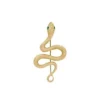 Broche de serpiente de acero inoxidable dorado Broche de serpiente de acero inoxidable dorado
