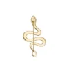 Broche de serpiente de acero inoxidable dorado Broche de serpiente de acero inoxidable dorado