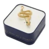 Broche de serpiente de acero inoxidable dorado Broche de serpiente de acero inoxidable dorado