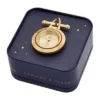 Broche reloj Scarlette de acero inoxidable dorado con tres agujas