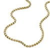 Cadenas Ellis Core Collar de cadena de acero inoxidable dorado