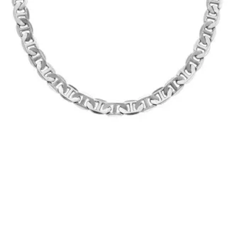 Cadenas Heritage Anchor Collar de cadena de acero inoxidable