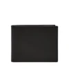 Cartera con RFID de cuero Derrick