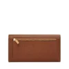 Cartera con solapa RFID de cuero Logan