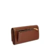 Cartera con solapa RFID de cuero Logan