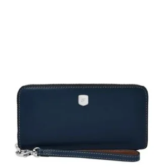 Cartera continental con cremallera Lennox