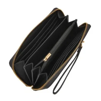 Cartera continental con cremallera Lennox