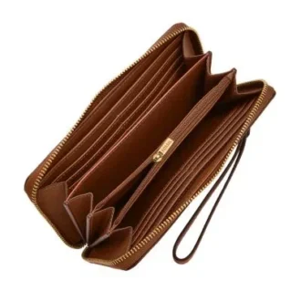 Cartera continental con cremallera Lennox