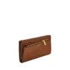 Cartera delgada de cuero Liza