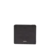 Cartera pequeña de doble pliegue RFID de cuero Logan Cartera pequeña de doble pliegue RFID de cuero Logan