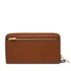 Cartera tipo clutch con cremallera de cuero Liza Cartera tipo clutch con cremallera de cuero Liza