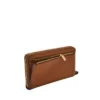 Cartera tipo clutch con cremallera de cuero Liza Cartera tipo clutch con cremallera de cuero Liza