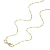 Collar con cadena de acero inoxidable dorado Heritage D-Link Collar con cadena de acero inoxidable dorado Heritage D-Link