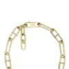 Collar con cadena de acero inoxidable dorado Heritage D-Link Collar con cadena de acero inoxidable dorado Heritage D-Link