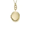 Collar con cadena de acero inoxidable tono dorado Heritage Collar con cadena de acero inoxidable tono dorado Heritage