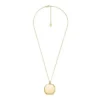 Collar con colgante de acero inoxidable dorado Harlow