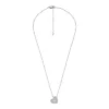 Collar con colgante de acero inoxidable Sutton Glitz Heart Collar con colgante de acero inoxidable Sutton Glitz Heart