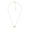 Collar con colgante de corazón de acero inoxidable dorado Sadie All My Love Collar con colgante de corazón de acero inoxidable dorado Sadie All My Love