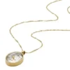 Collar con colgante de luna y estrella de acero inoxidable dorado Sutton Shaky Glitz Collar con colgante de luna y estrella de acero inoxidable dorado Sutton Shaky Glitz