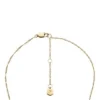 Collar con colgante de luna y estrella de acero inoxidable dorado Sutton Shaky Glitz Collar con colgante de luna y estrella de acero inoxidable dorado Sutton Shaky Glitz