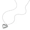 Collar con colgante giratorio de acero inoxidable Sutton Legacy Heart