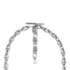 Collar de cadena de acero inoxidable Heritage D-Link Collar de cadena de acero inoxidable Heritage D-Link