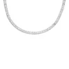 Collar de cadena de acero inoxidable Heritage D-Link Glitz Collar de cadena de acero inoxidable Heritage D-Link Glitz