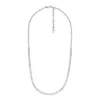 Collar de cadena de acero inoxidable Heritage D-Link Glitz Collar de cadena de acero inoxidable Heritage D-Link Glitz