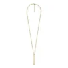 Collar Drew con cadena de acero inoxidable dorado