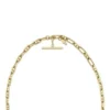 Collar Heritage D-Link con cadena de anclas de latón dorado Collar Heritage D-Link con cadena de anclas de latón dorado