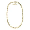 Collar Heritage D-Link de cadena de ancla en acero inoxidable dorado