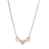 Collar Sutton Heart Tri-Tone Steel Collar Sutton Heart Tri-Tone Steel